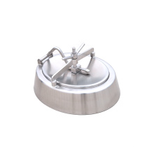 Special Design Widely Used  brushed finish mirror finish Polishing bell-shaped oval manhole with pressure